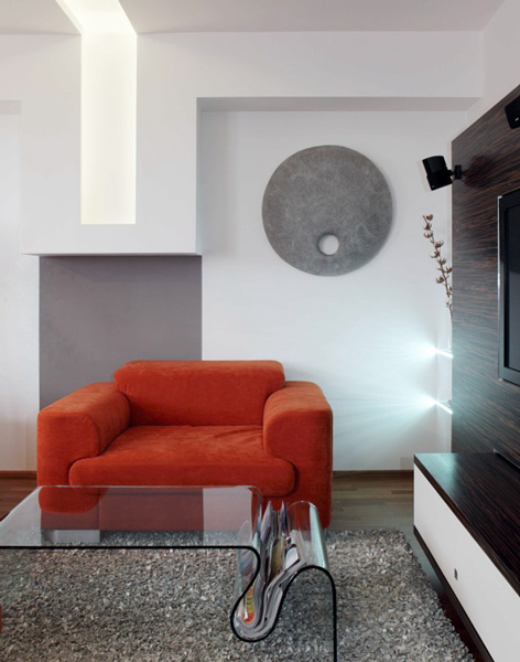 Kombinace barev obývací pokoj