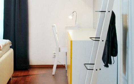 Realizace interiéru pracovny studia ZAKI Design
