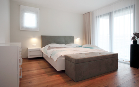 Realizace ložnice studia ZAKI Design