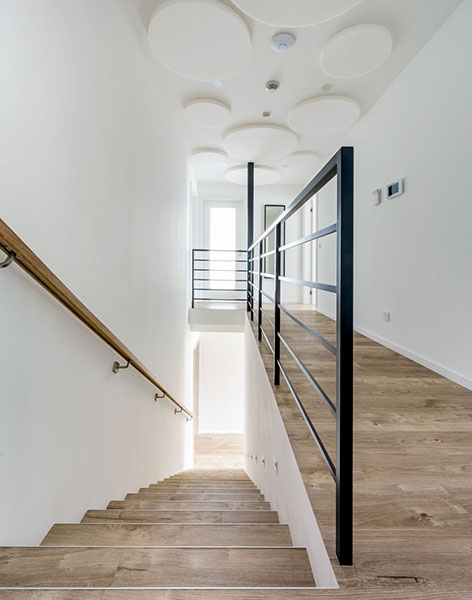 Realizace interiéru pracovny studia ZAKI Design