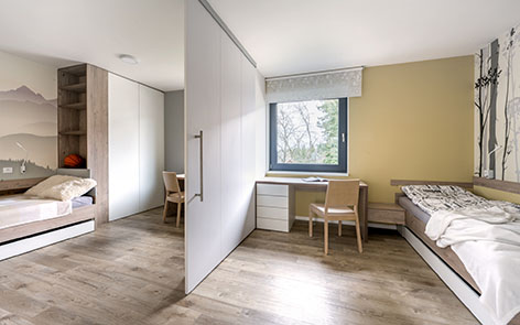 Kompletní řešení interiéru haly