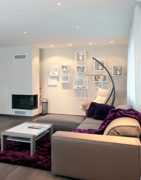 Návrhy obývacího pokoje studia ZAKI Design