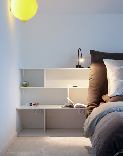 Návrh interiéru ložnice studia ZAKI Design