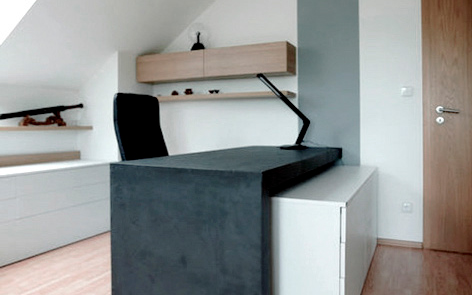 Kompletní řešení interiéru studia ZAKI Design