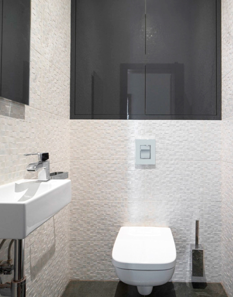 Designové řešení koupelny studia ZAKI Design