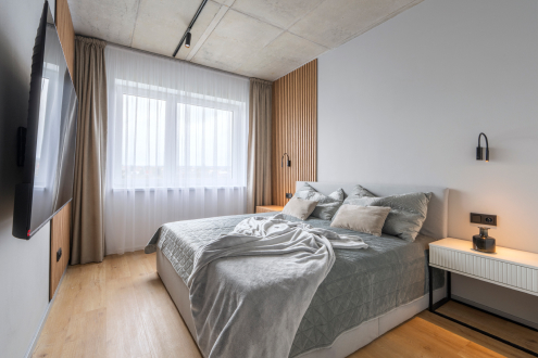 designová ložnice