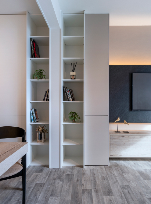 čistý a jednoduchý design interiéru
