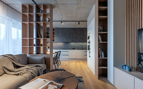 Realizace interiér rodinného domu Líšnice